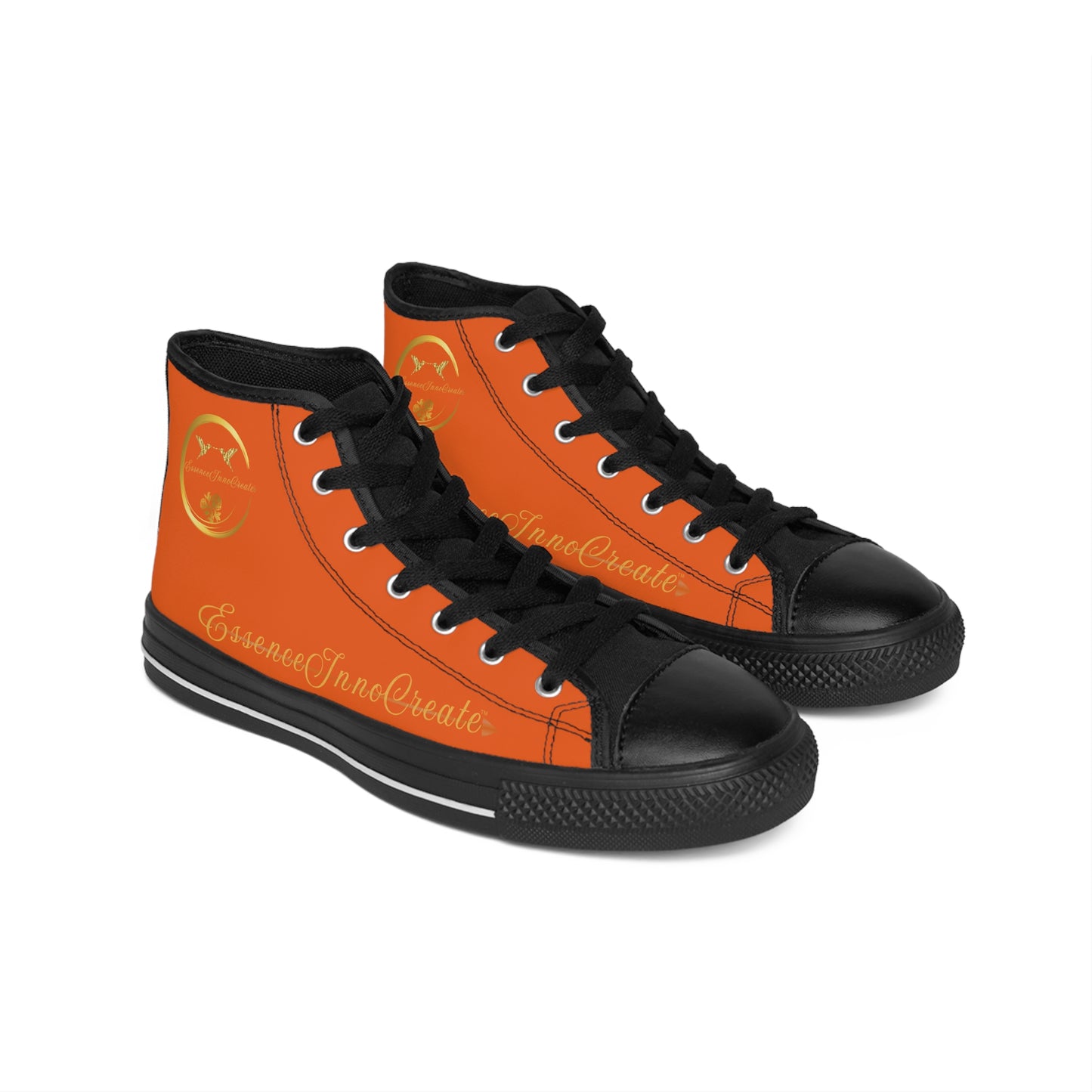 Ladies EssenceInnoCreate Streetwear | HighTop Sneakers | Orange