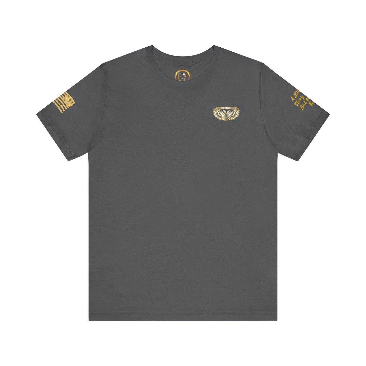 Essence Asphalt Veteran Tee – Minimalist Tribute Shirt