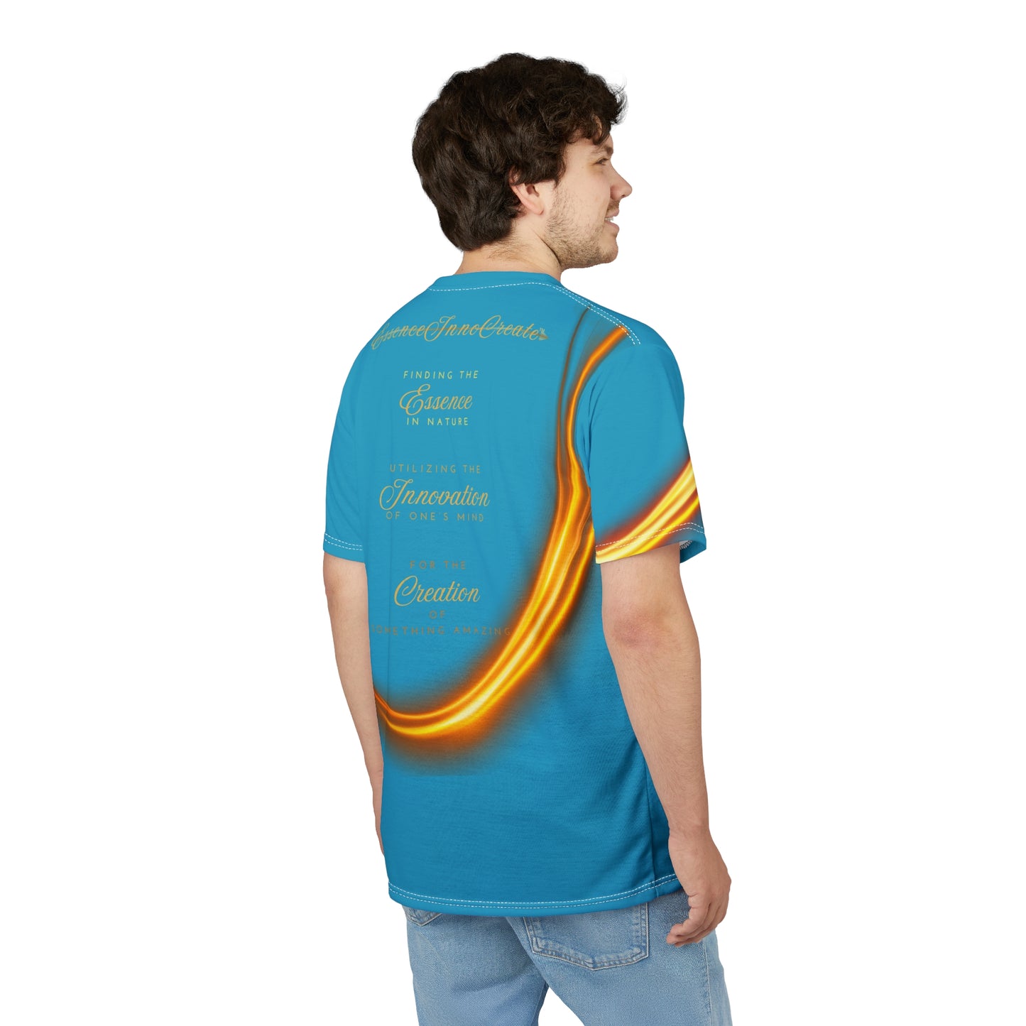 Turquoise Trendsetters Flame Tee | EssenceInnoCreate