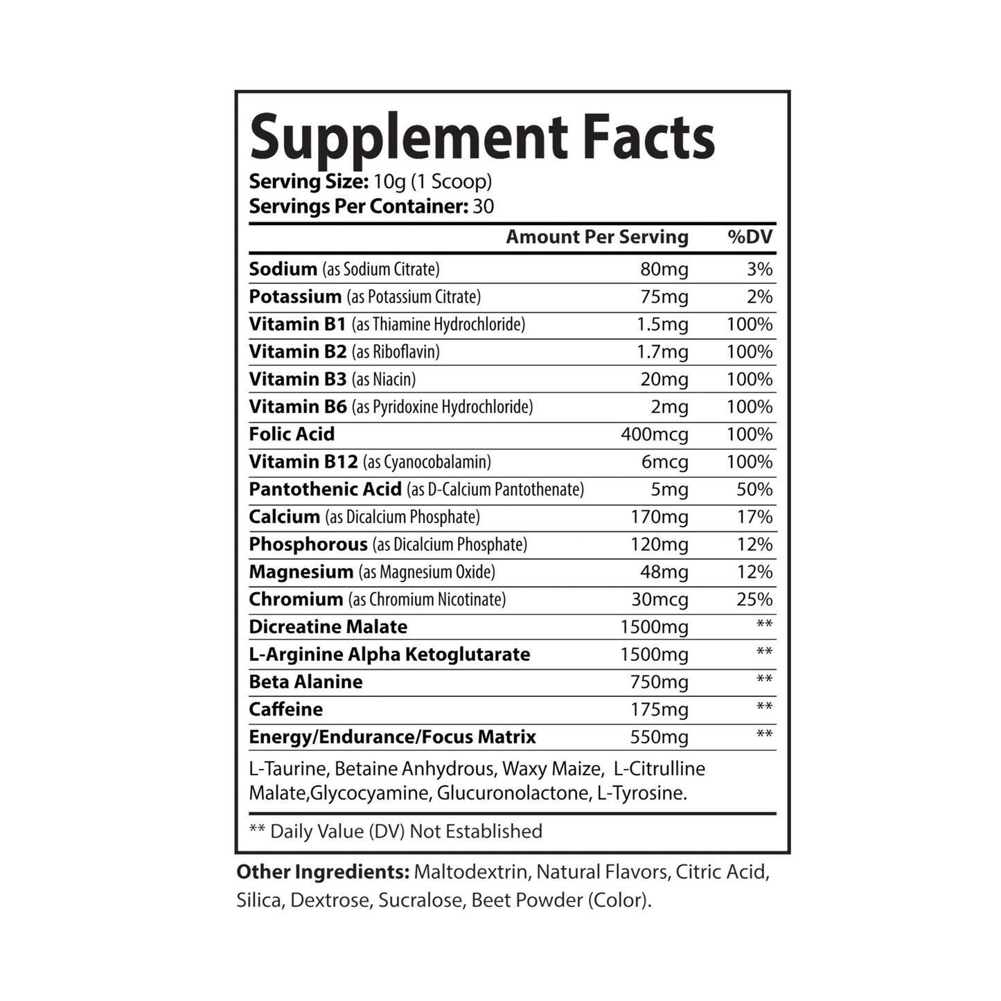 EI Pre-Workout | Watermelon Flavor | 300g