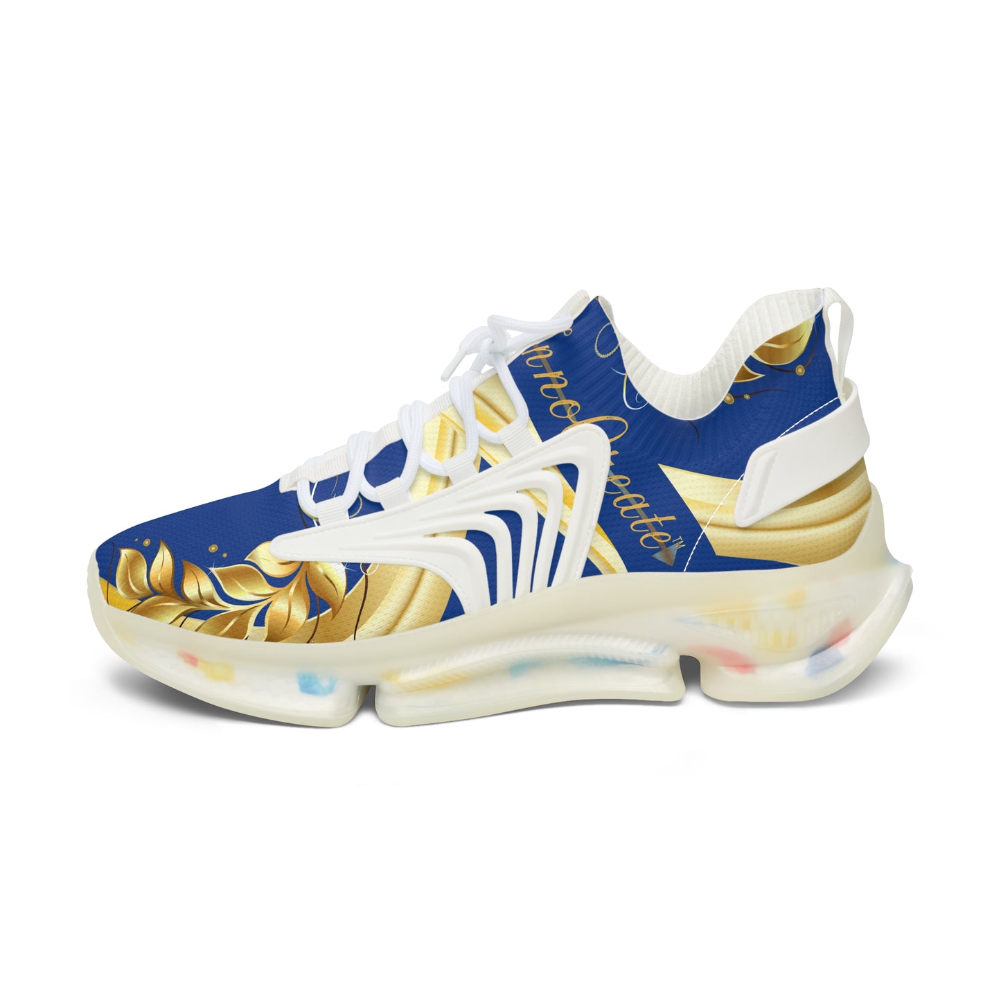 Ladies EssenceInnoCreate Luxe Lightning | Mesh Sneakers | Dark Blue