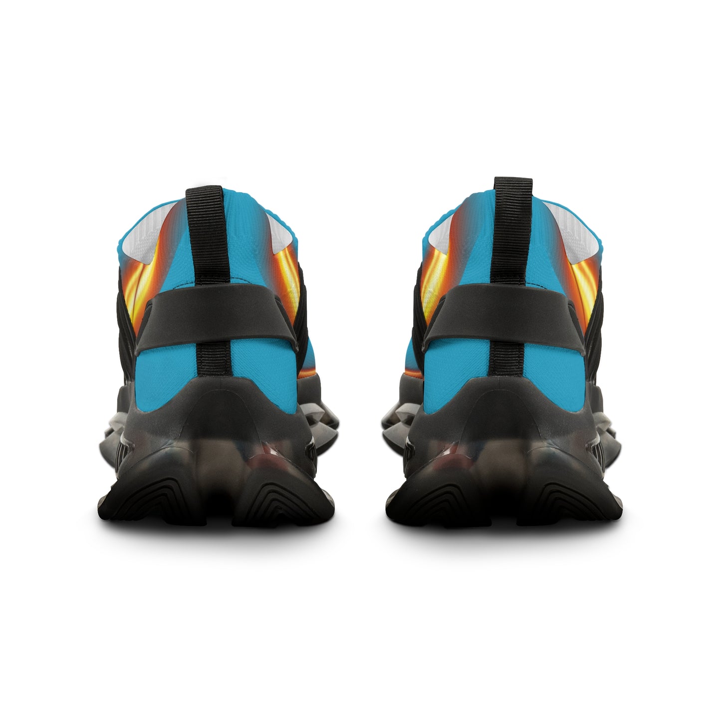Turquoise Trendsetter Flame Black | Men’s Performance Sneakers | Black Sole