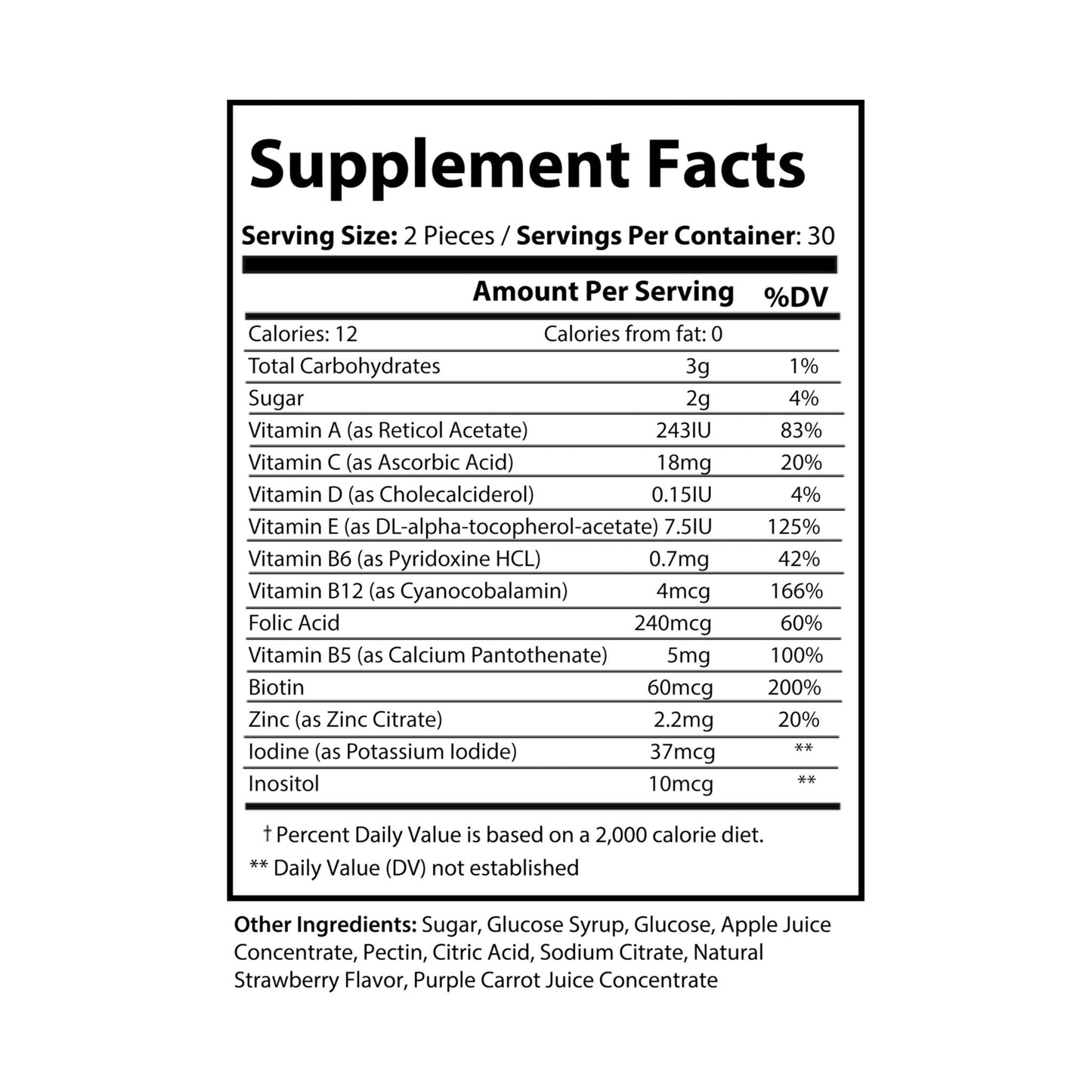 EI Multivitamin Gummies | Complete Daily Support | 60 Gummies