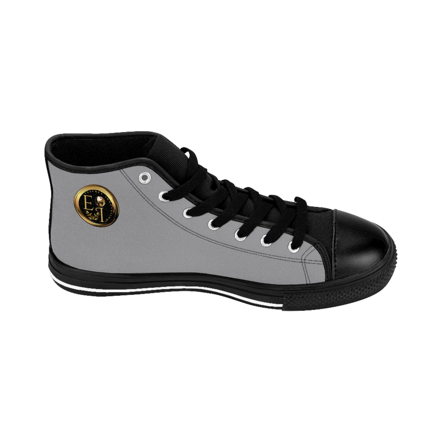 Essence Innovation Mens Streetwear | HighTop Sneakers | Grey