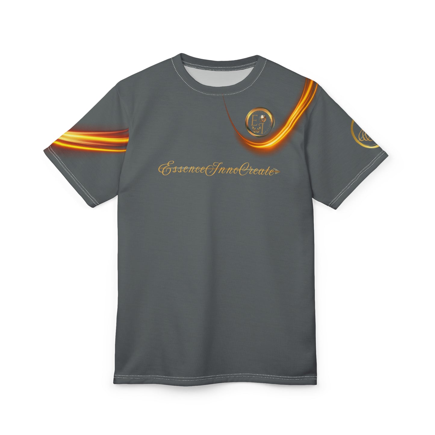 Dark Grey Trendsetters Flame Tee | EssenceInnoCreate