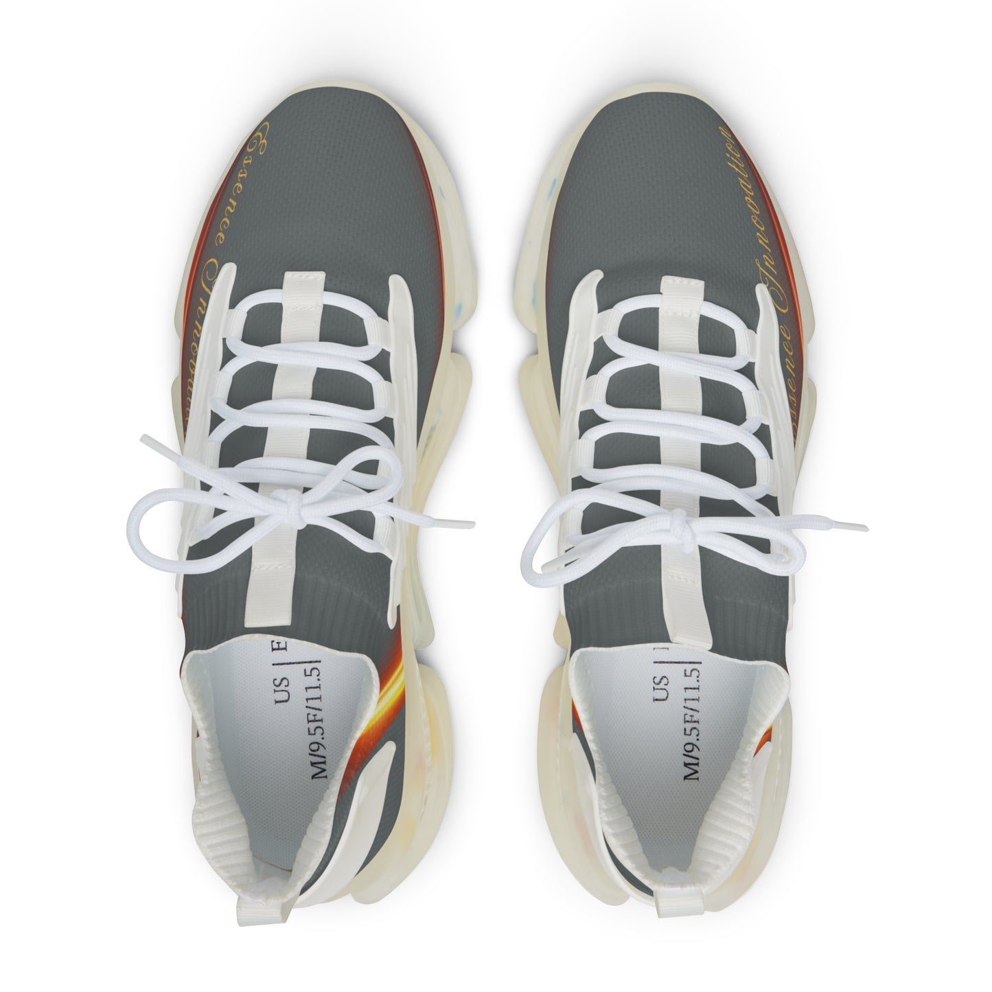 Dark Grey Trendsetter Flame | Men’s Performance Sneakers | White Sole