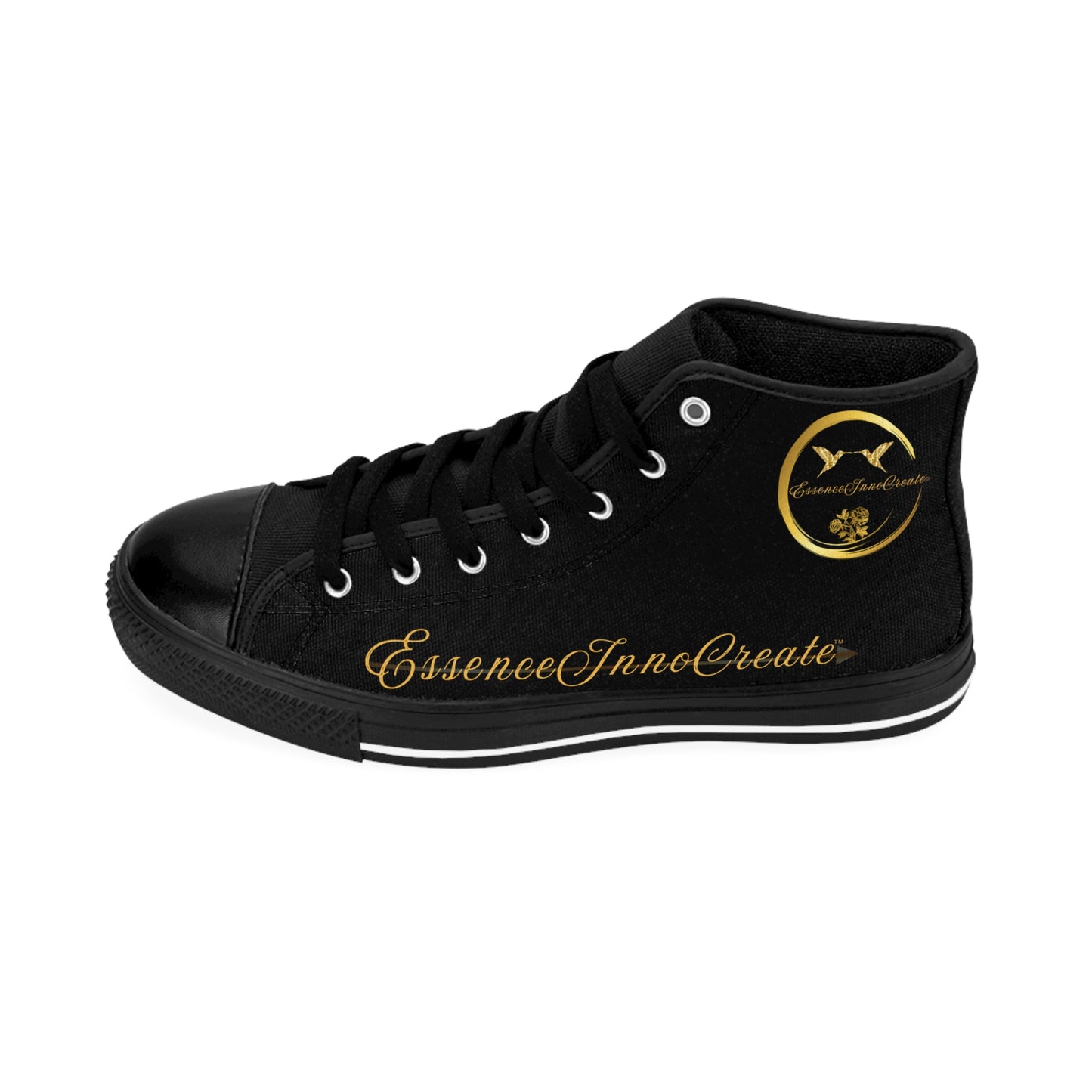 Ladies EssenceInnoCreate Streetwear | HighTop Sneakers | Black