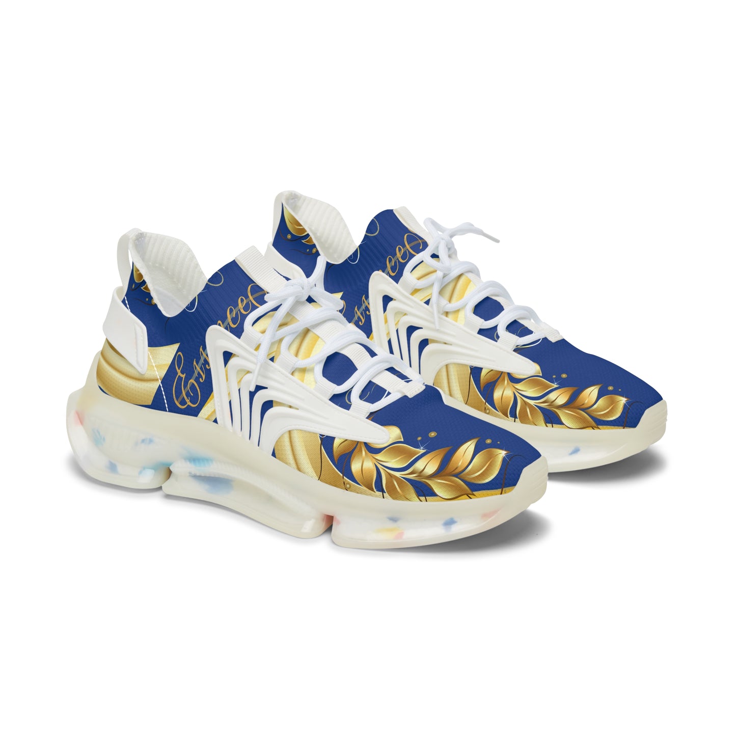 Ladies EssenceInnoCreate Luxe Lightning | Mesh Sneakers | Dark Blue