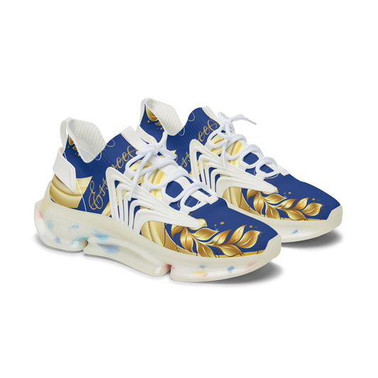 Ladies EssenceInnoCreate Luxe Lightning | Mesh Sneakers | Dark Blue