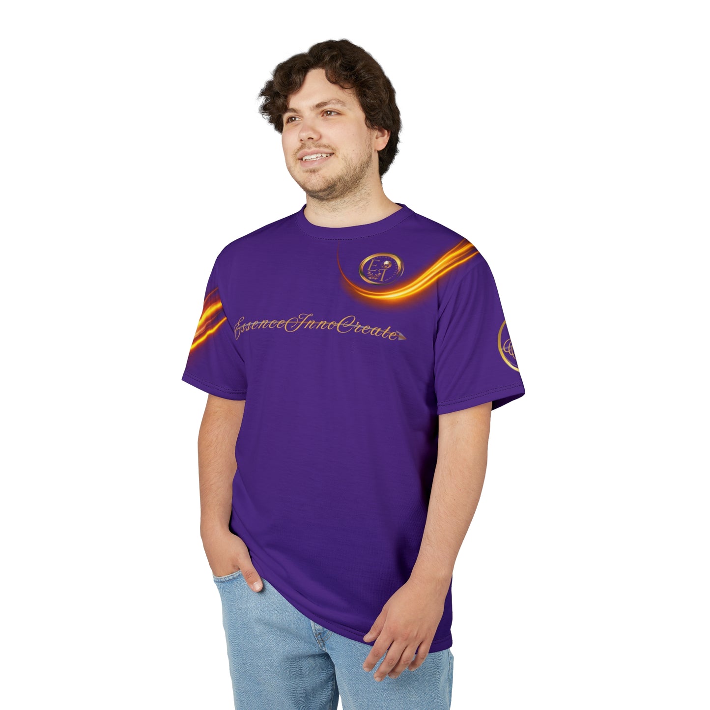 Purple Trendsetters Flame Tee | EssenceInnoCreate