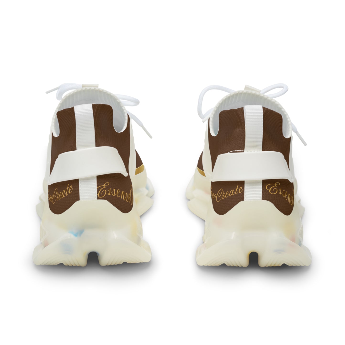 EssenceInnoCreate Brown | Men’s White Trim Mesh Sneakers