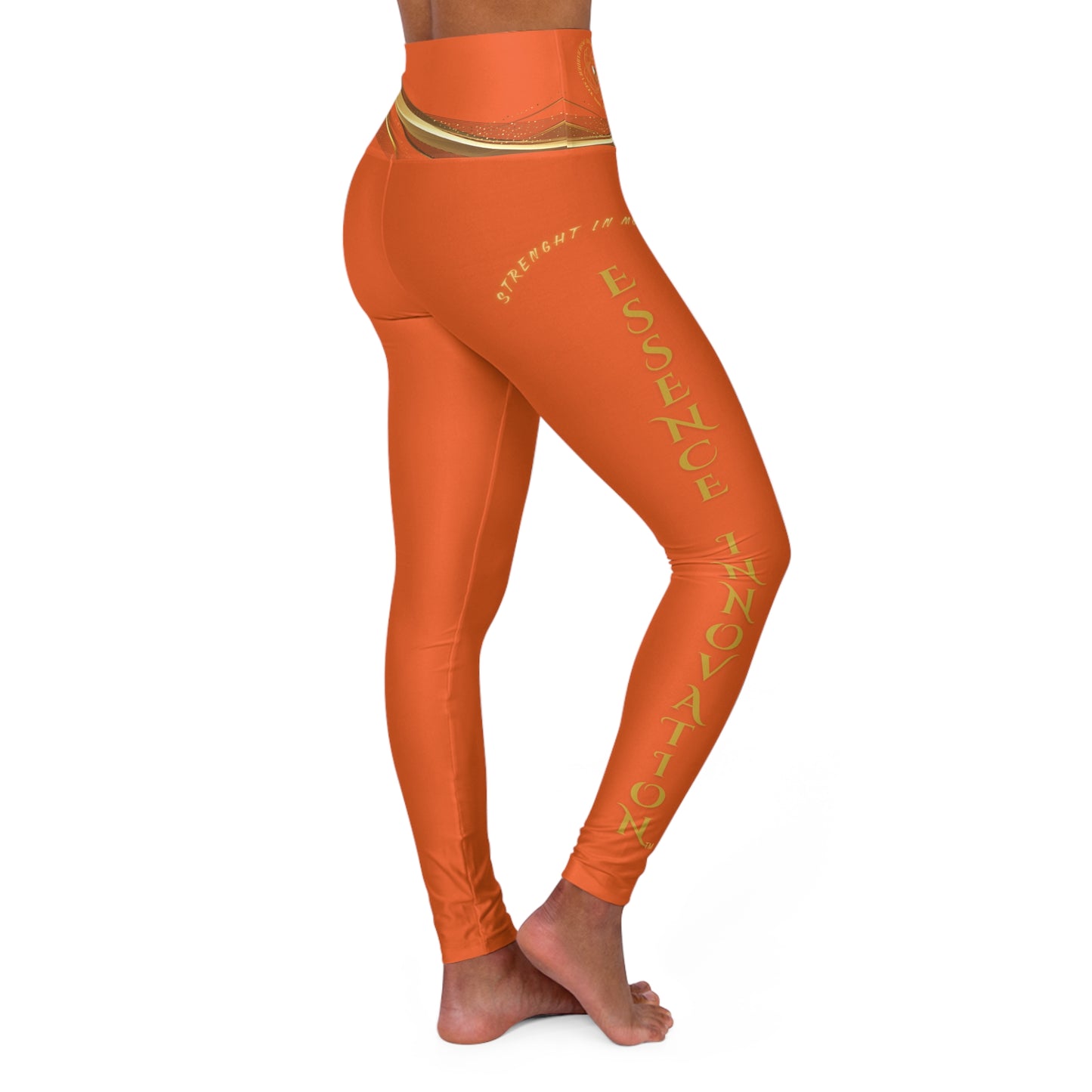 Seek More Luxe XI | EI Sports HW Leggings | Orange