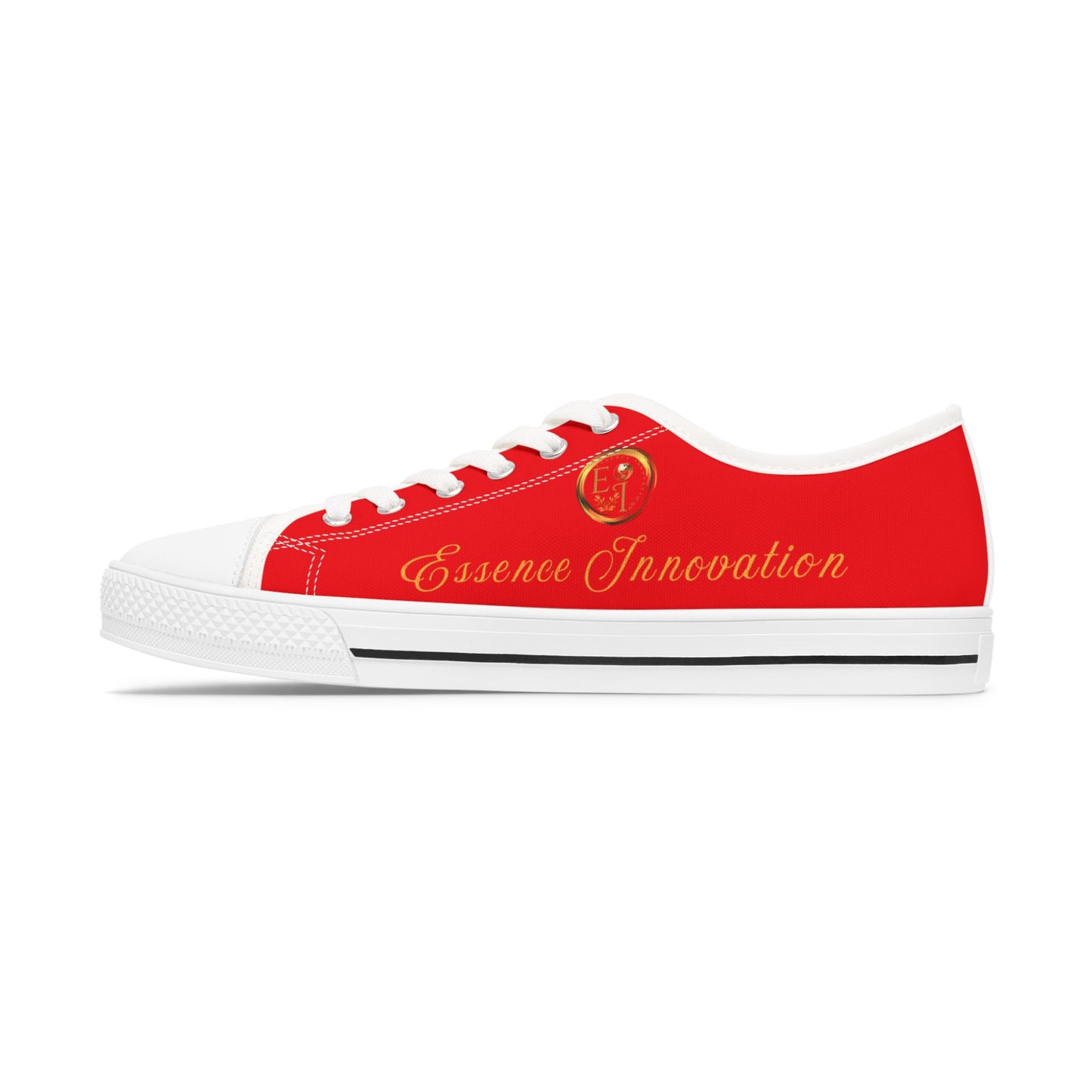 Ladies Essence Innovation Classics | Red | White Sole LowTops