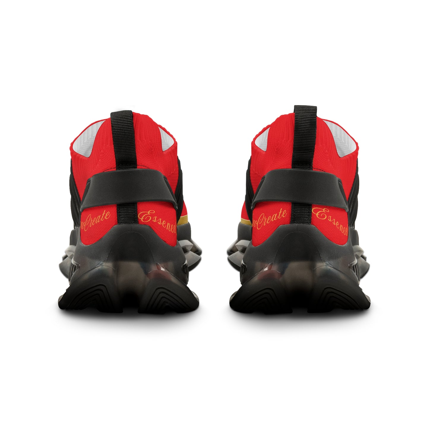 EssenceInnoCreate Red | Men’s Black Trim Mesh Sneakers