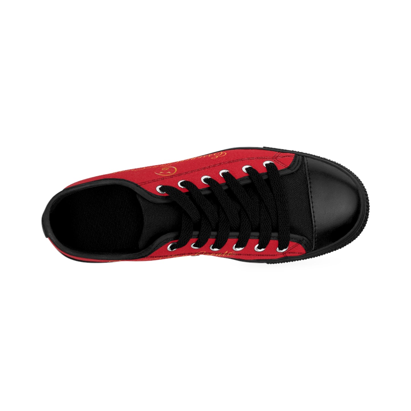 Ladies EssenceInnoCreate Streetwear | LowTop Sneakers | Dark Red