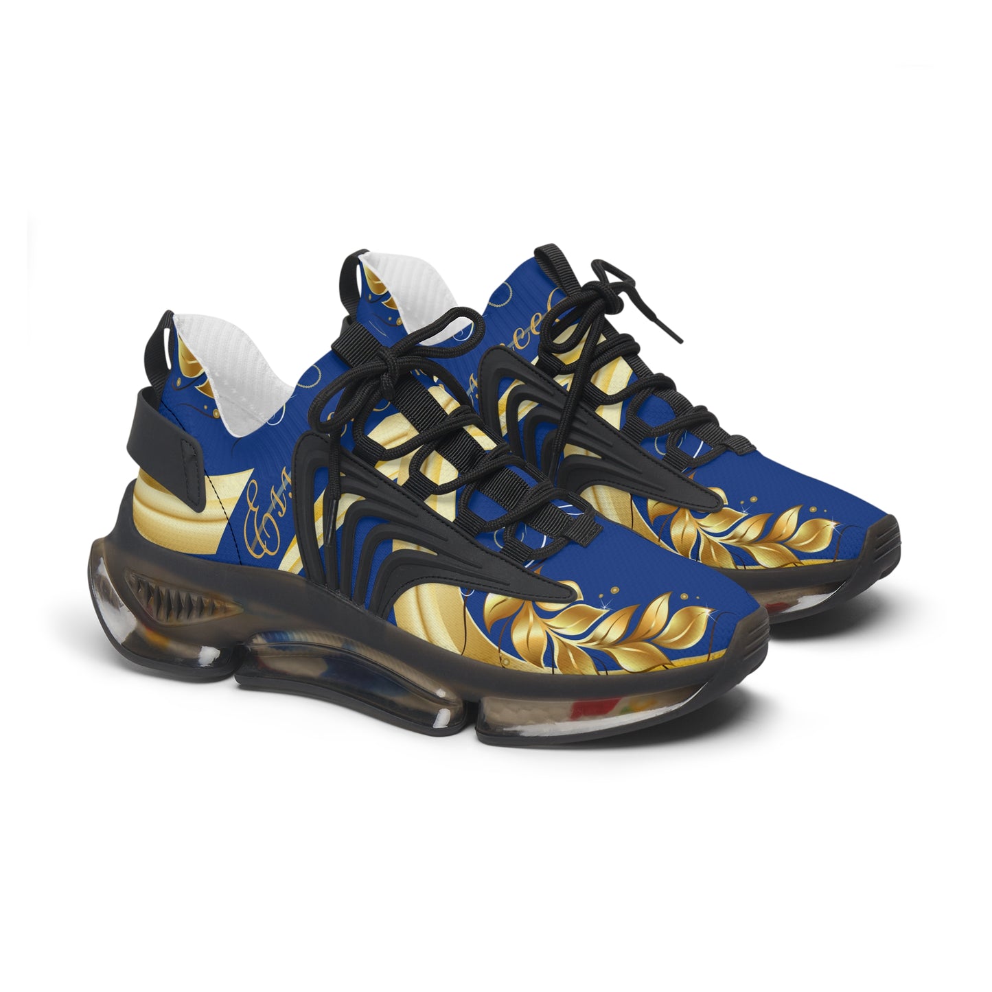 Ladies EssenceInnoCreate Luxe Storm | Mesh Sneakers | Dark Blue