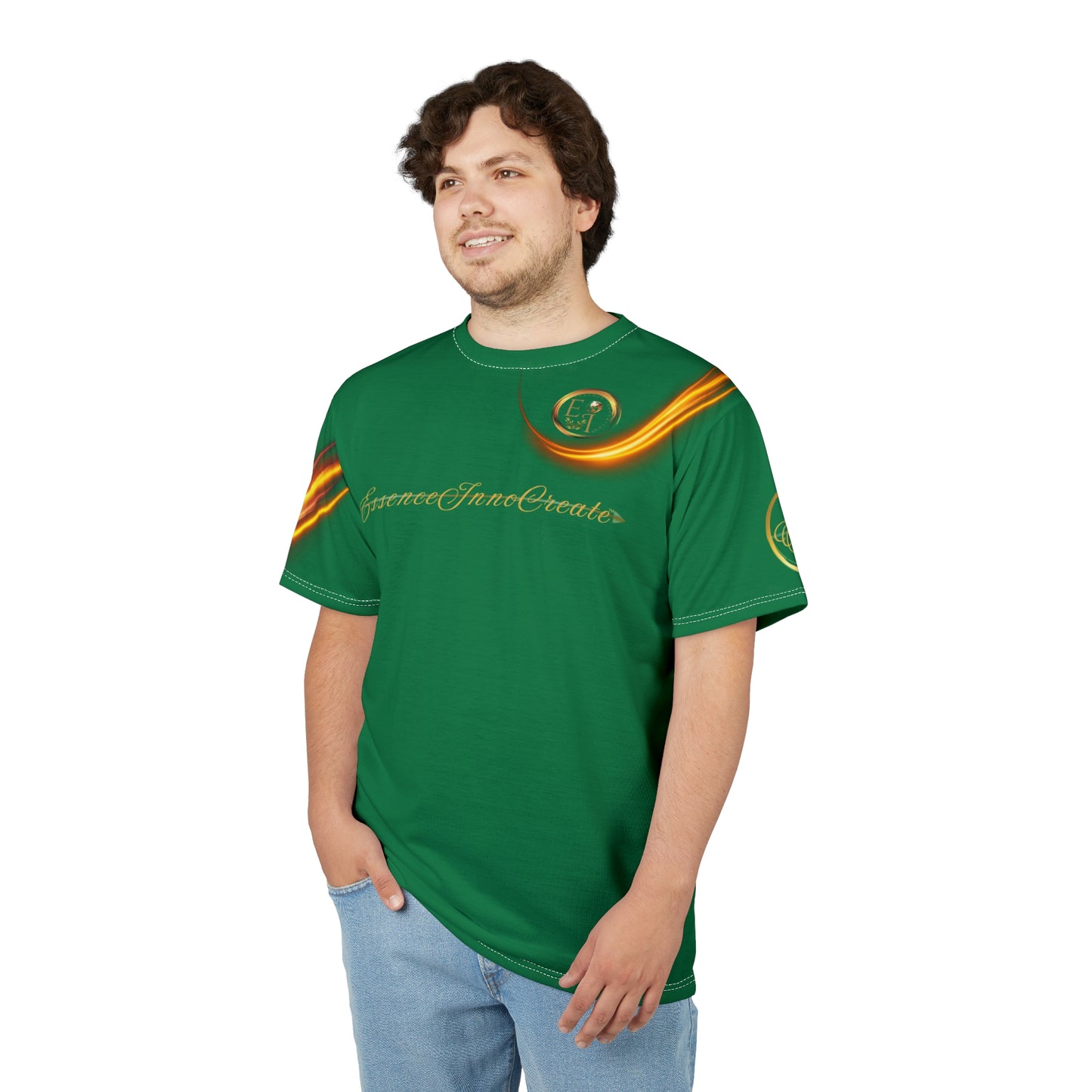 Green Trendsetters Flame Tee | EssenceInnoCreate