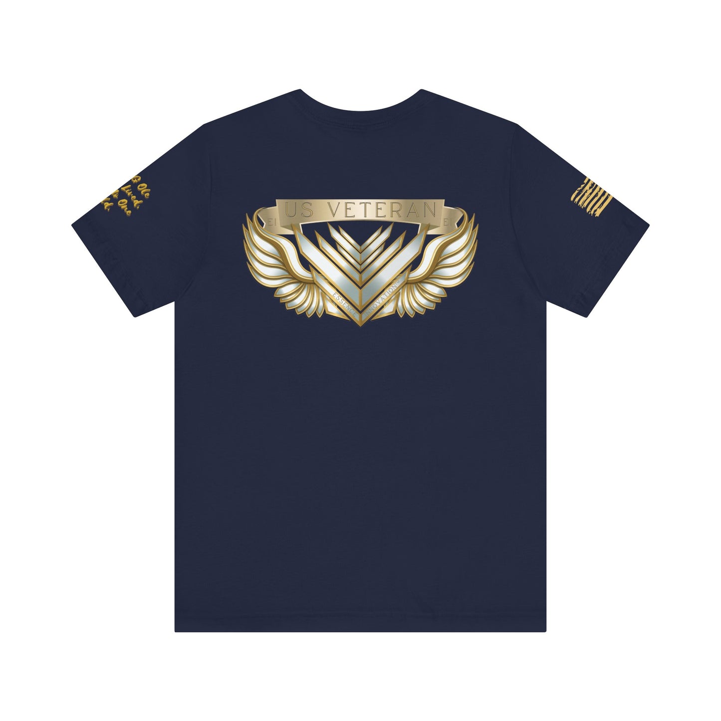 Essence Navy Veteran Tee – Deep Patriotic T-Shirt