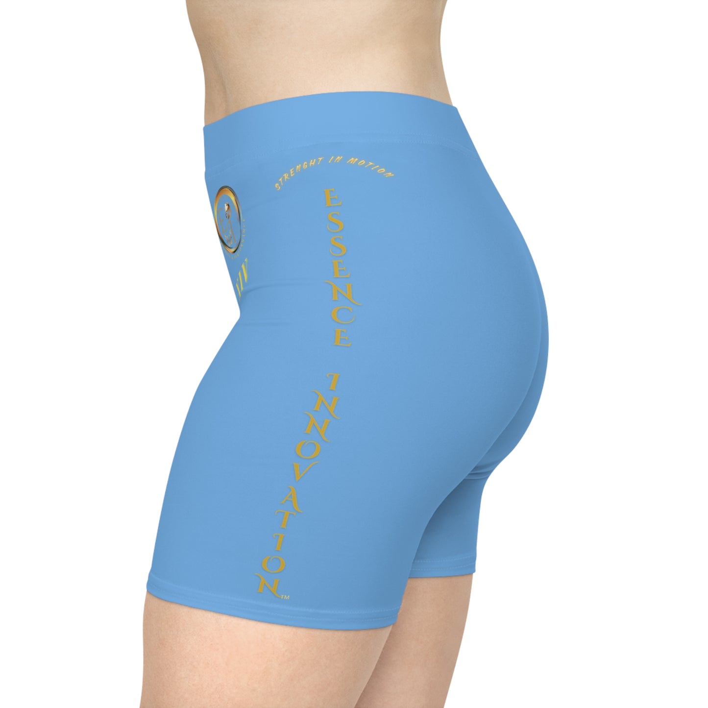 Seek More BS XIV | EI Sports Biker Shorts | Light Blue