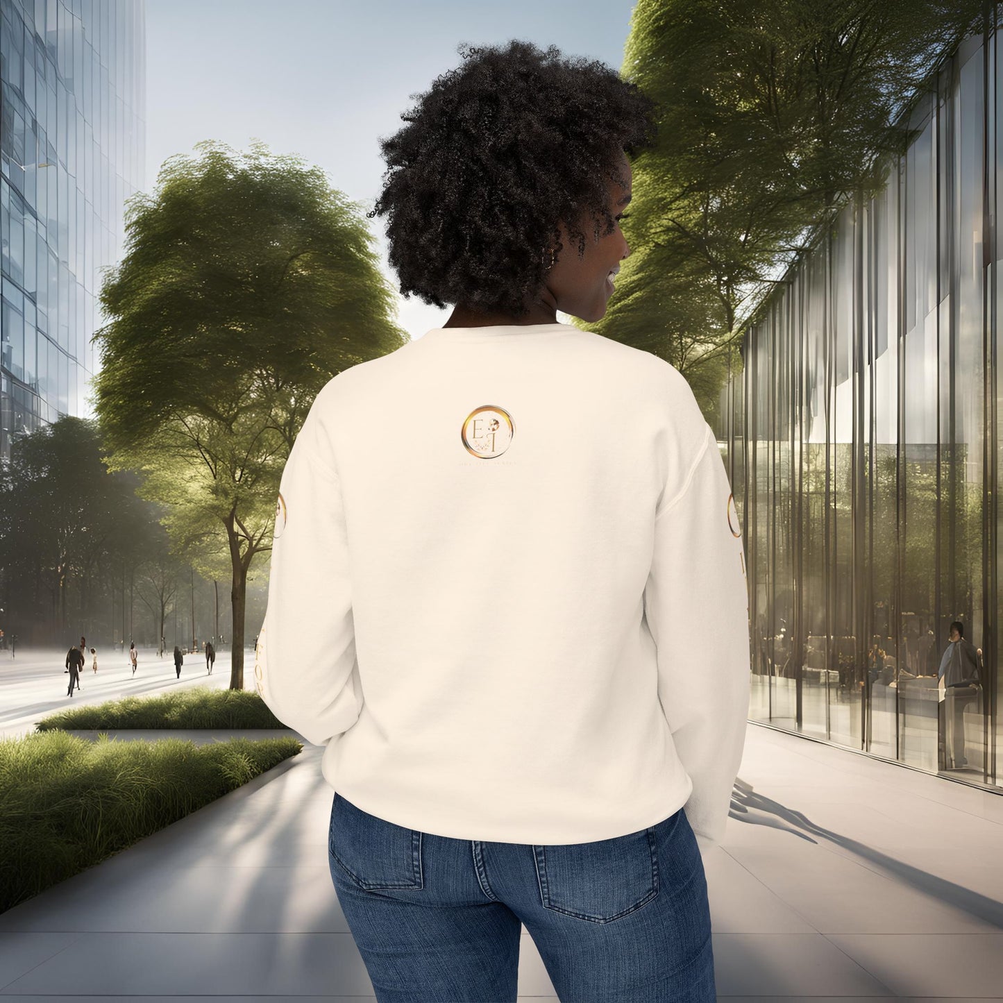One Life Sweatshirt Ivory | The Elegant Edition | EI Apparel