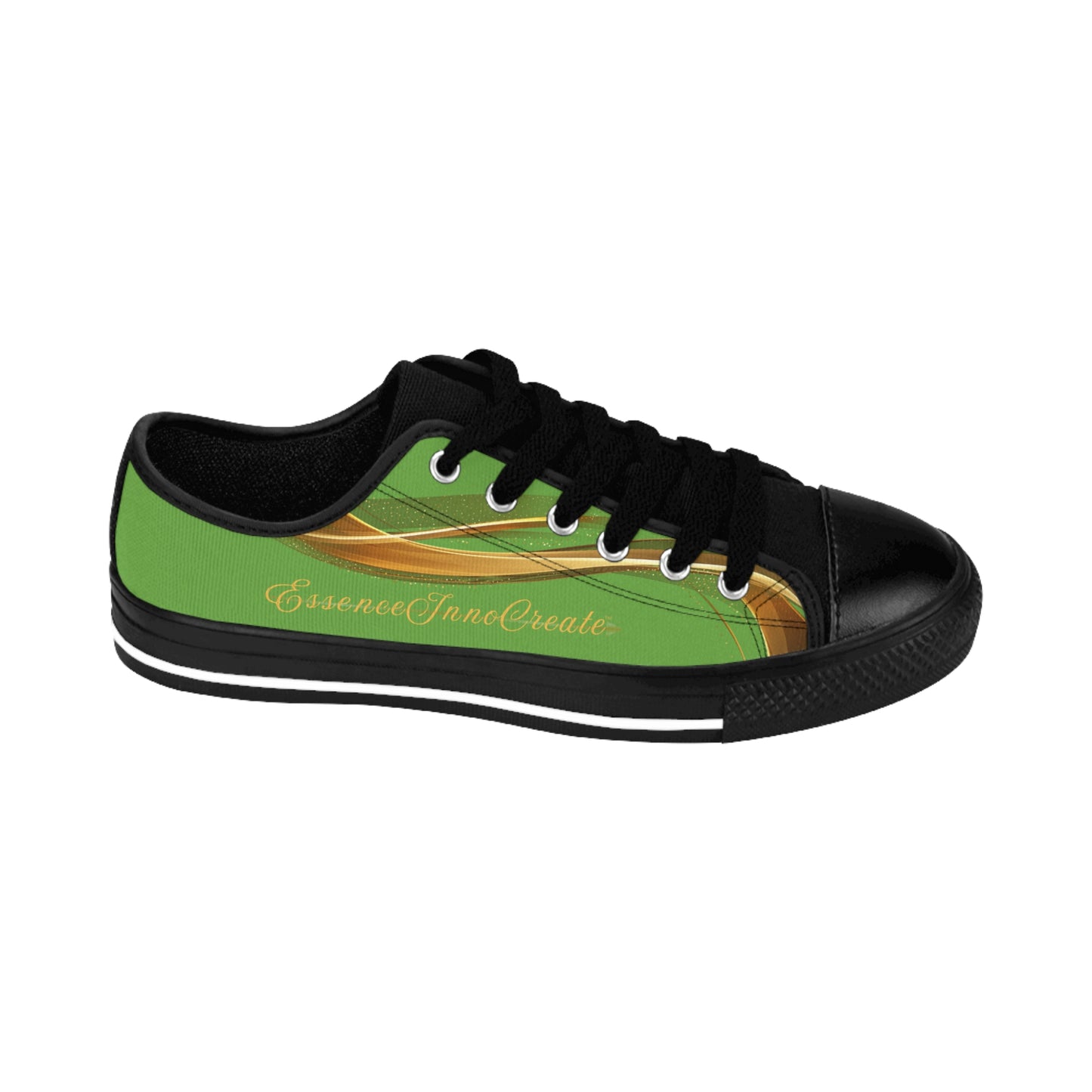 Ladies EssenceInnoCreate Striped | LowTop Sneakers | Light Green