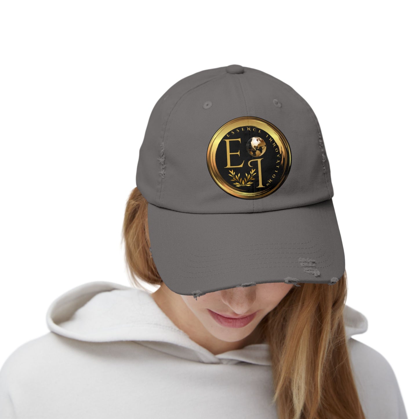 Essence Innovation Nickel Gray | Distressed Cap