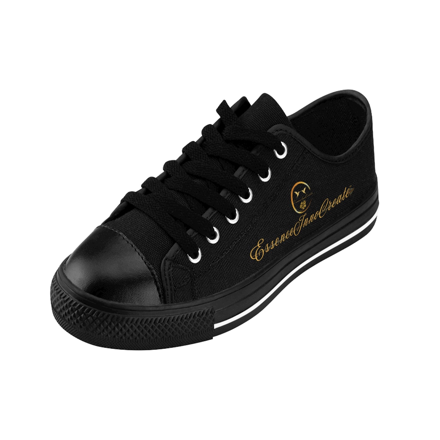 Ladies EssenceInnoCreate Streetwear | LowTop Sneakers | Black