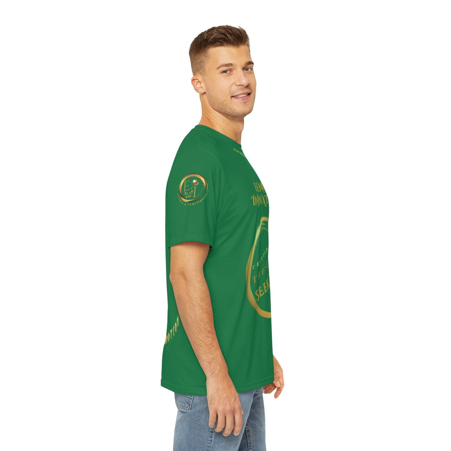 Seek More Power XII | EI Performance Tee | Dark Green