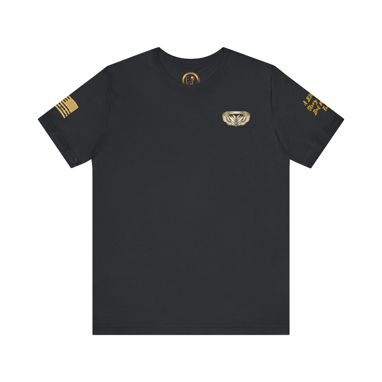 Essence Vintage Veteran Tee – Faded Black Tribute Tee