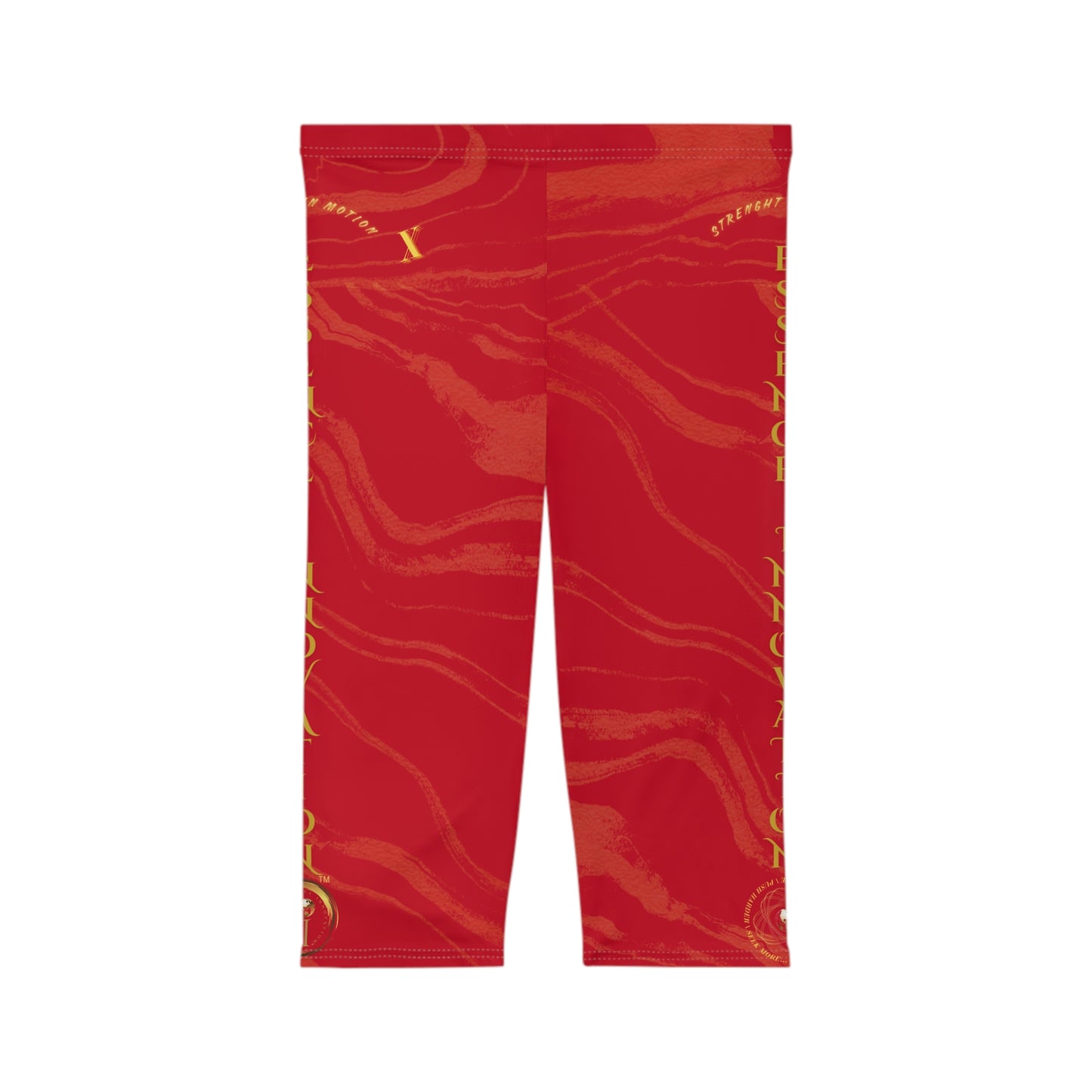 Seek More CLS X | Capri Leggings | EI Sports | Dark Red
