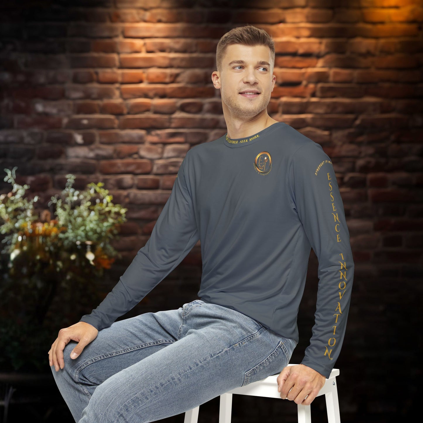 Seek More Performance VIII | EI Sports Long Sleeve | Dark Grey