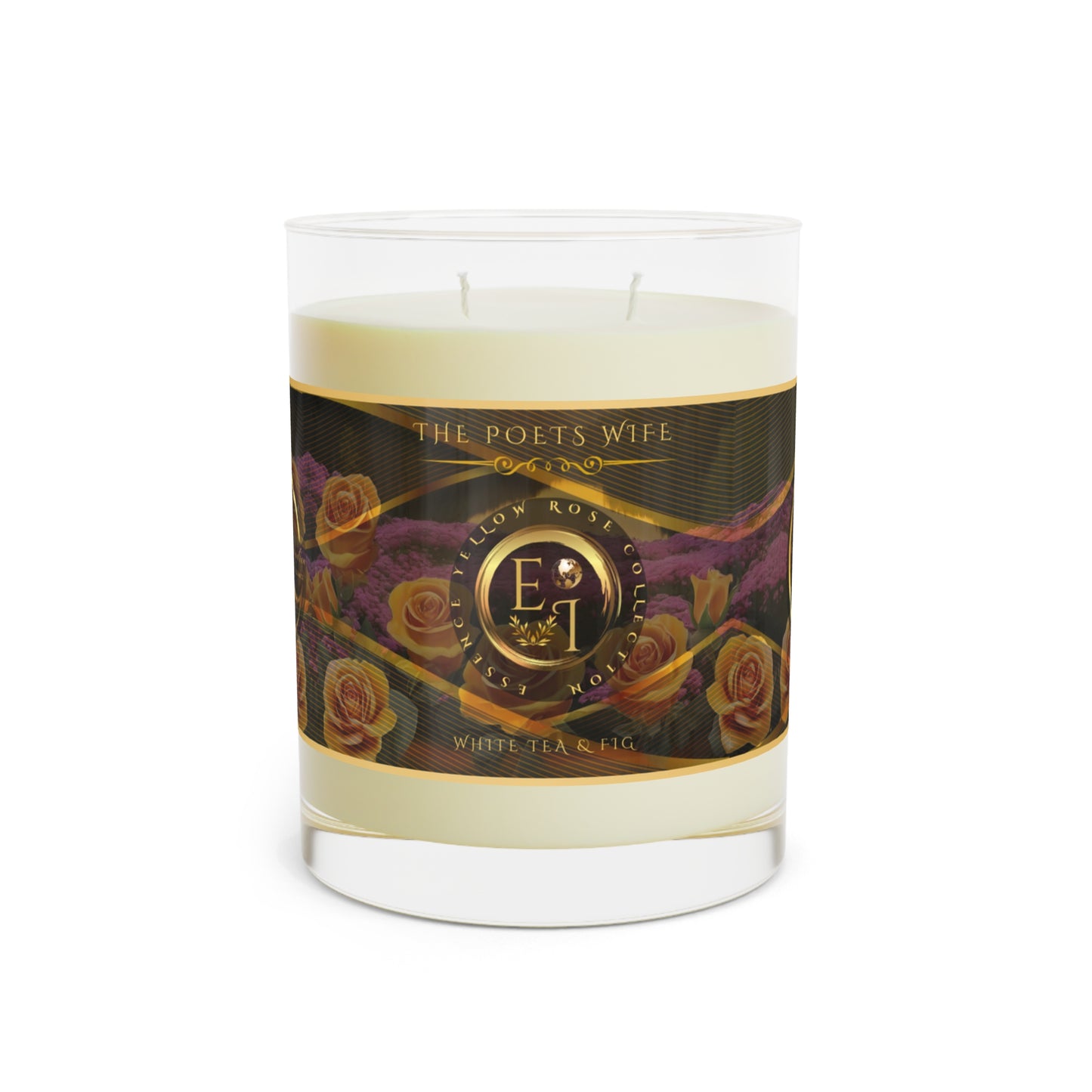 The Poets Wife | Essence Yellow Rose | White Tea and Fig | 11oz