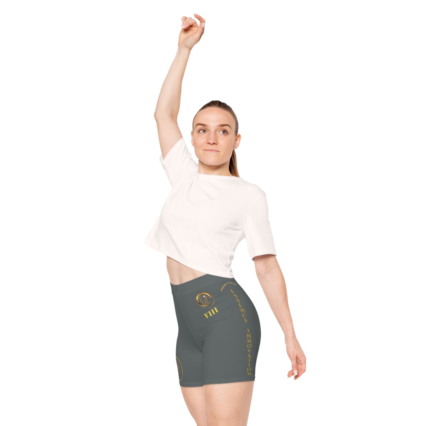 Seek More BS VIII | EI Sports Biker Shorts | Grey
