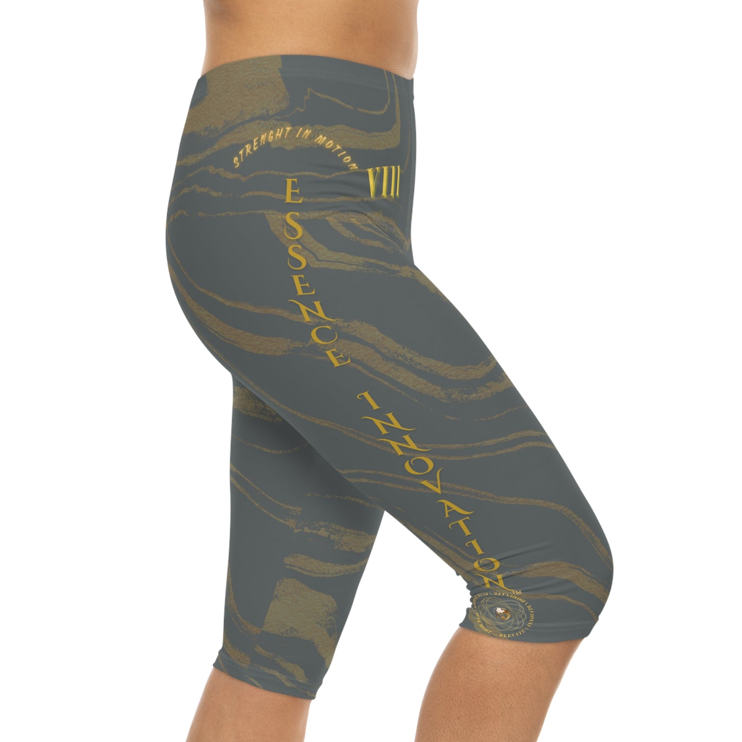 Seek More CLS VIII | Capri Leggings | EI Sports | Dark Grey