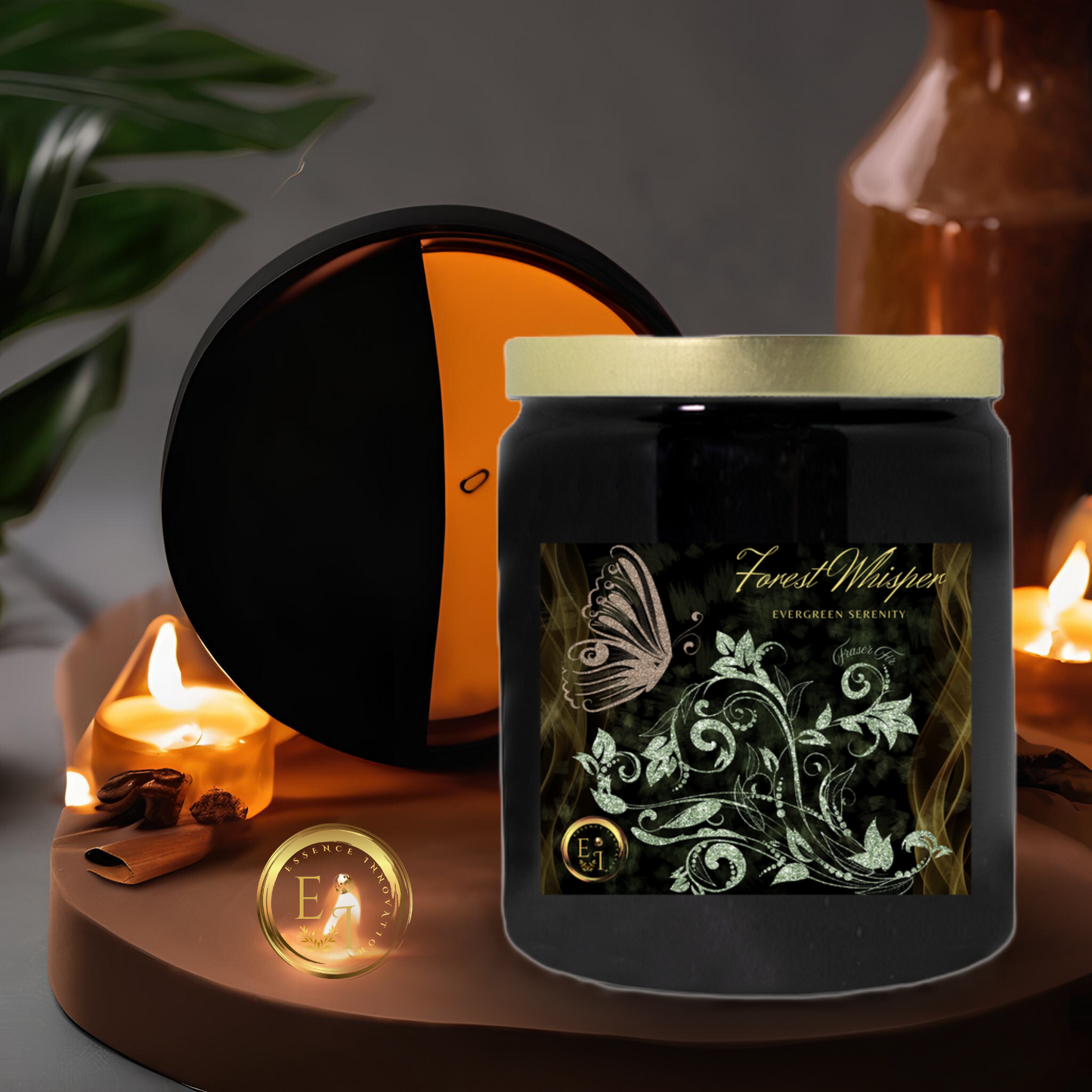 Forest Whisper Evergreen Serenity | Fraser Fir | Luxury Ceramic Candle