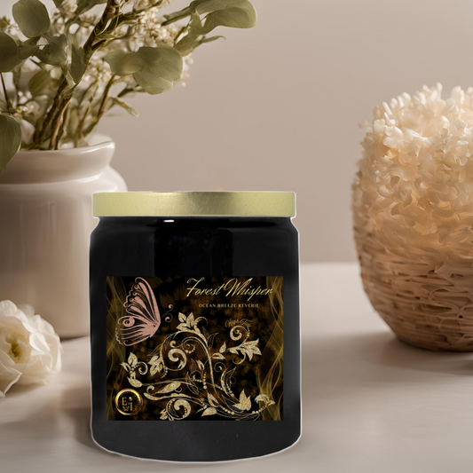 Forest Whisper | Ocean Breeze Reverie | High Tide | Luxury Ceramic Candle
