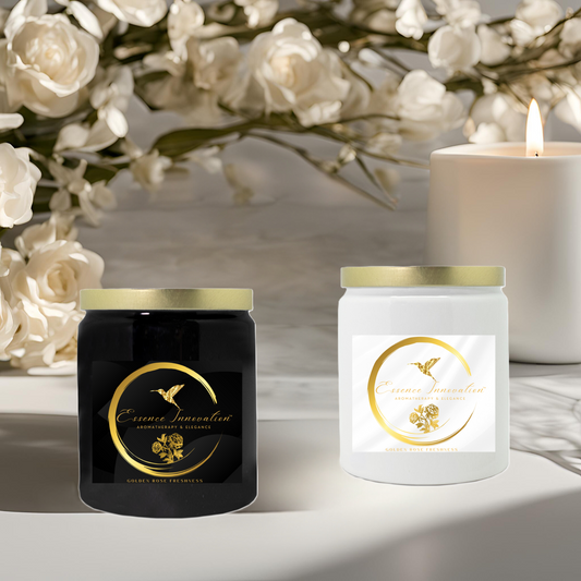 Golden Rose Spice | Pumpkin Spice | Luxe Ceramic Candle 9oz