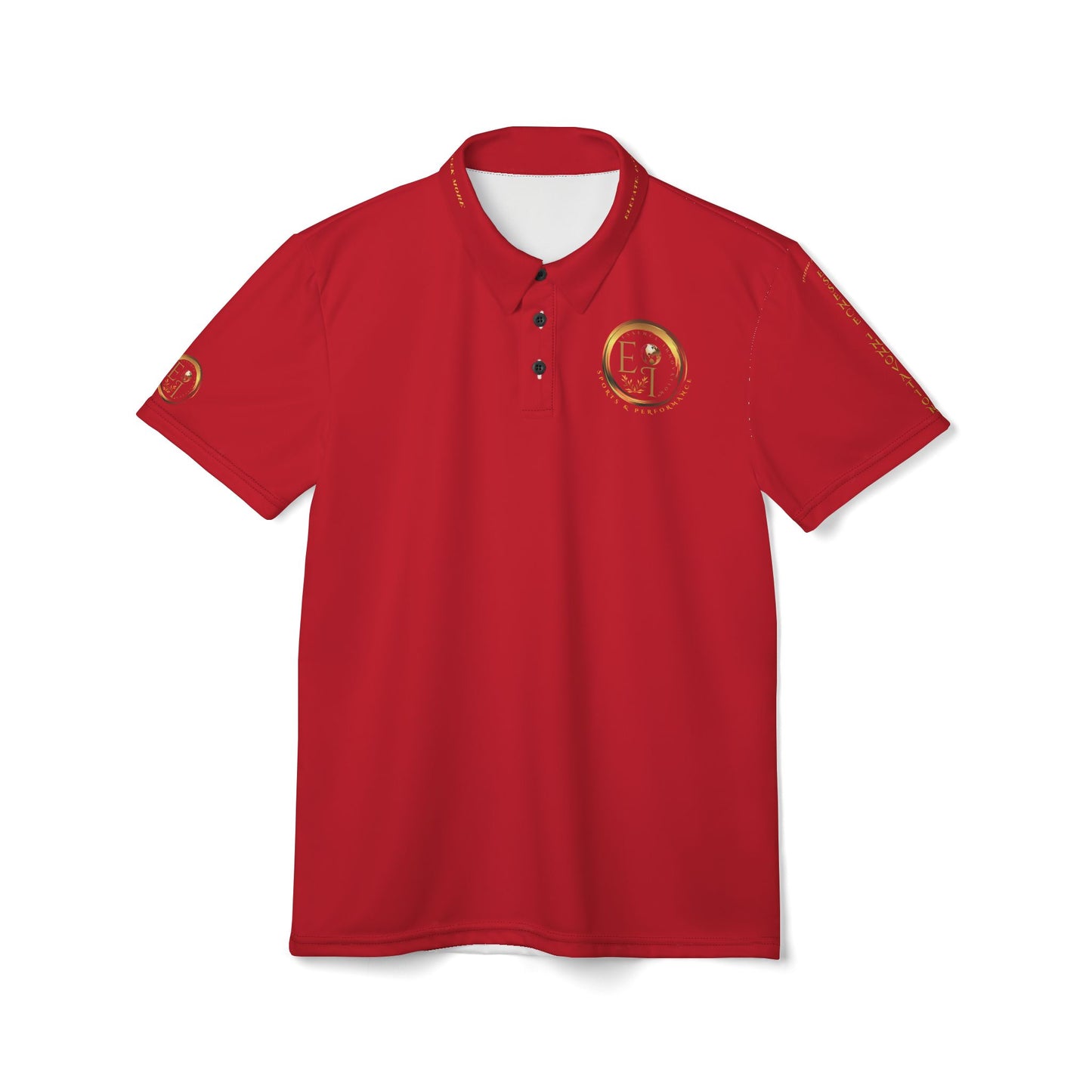 Seek More Elevation X | Unisex Performance Polo Dark Red | EI Sports