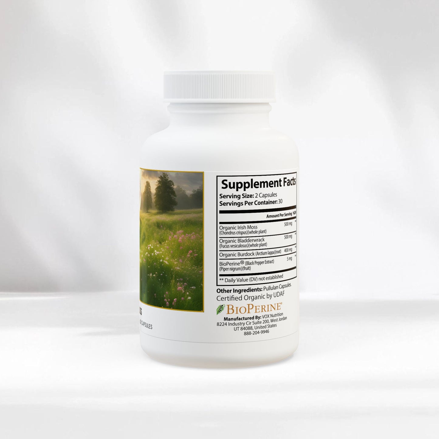 EI Sea Moss Supplement | Whole-Food Mineral Support | 60 Capsules