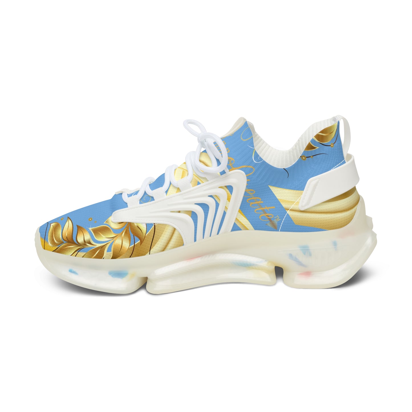 Ladies EssenceInnoCreate Luxe Lightning | Mesh Sneakers | Light Blue