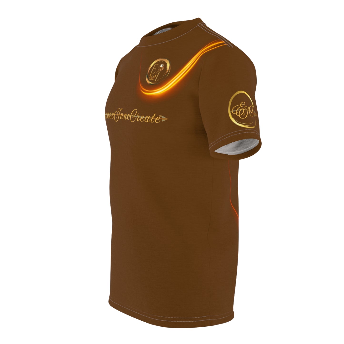 Brown Trendsetters Flame Tee | EssenceInnoCreate