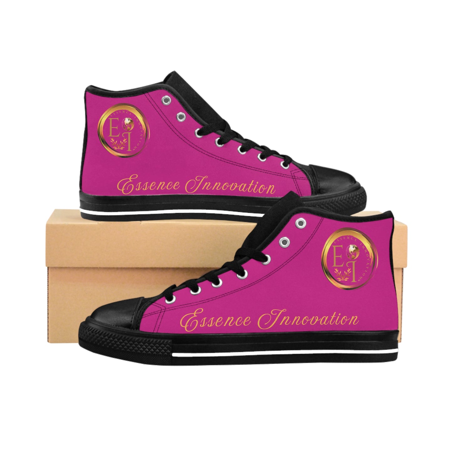 Ladies Essence Innovation Classics | Pink | Black Sole HighTops