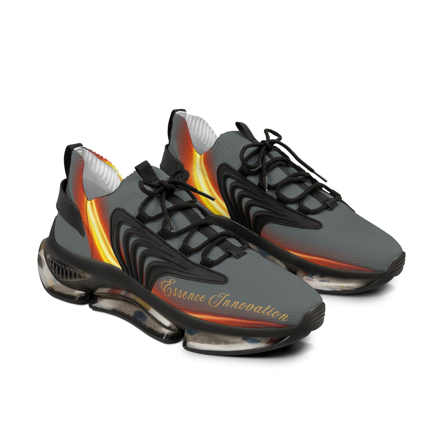Dark Grey Trendsetter Flame Black | Men’s Performance Sneakers | Black Sole