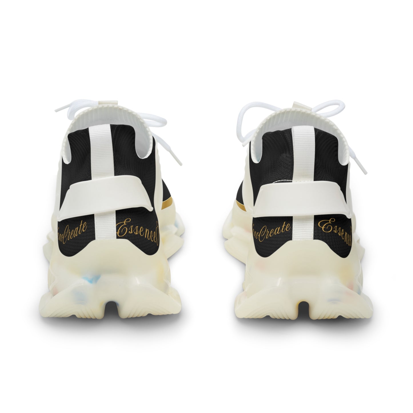EssenceInnoCreate Black | Men’s White Trim Mesh Sneakers