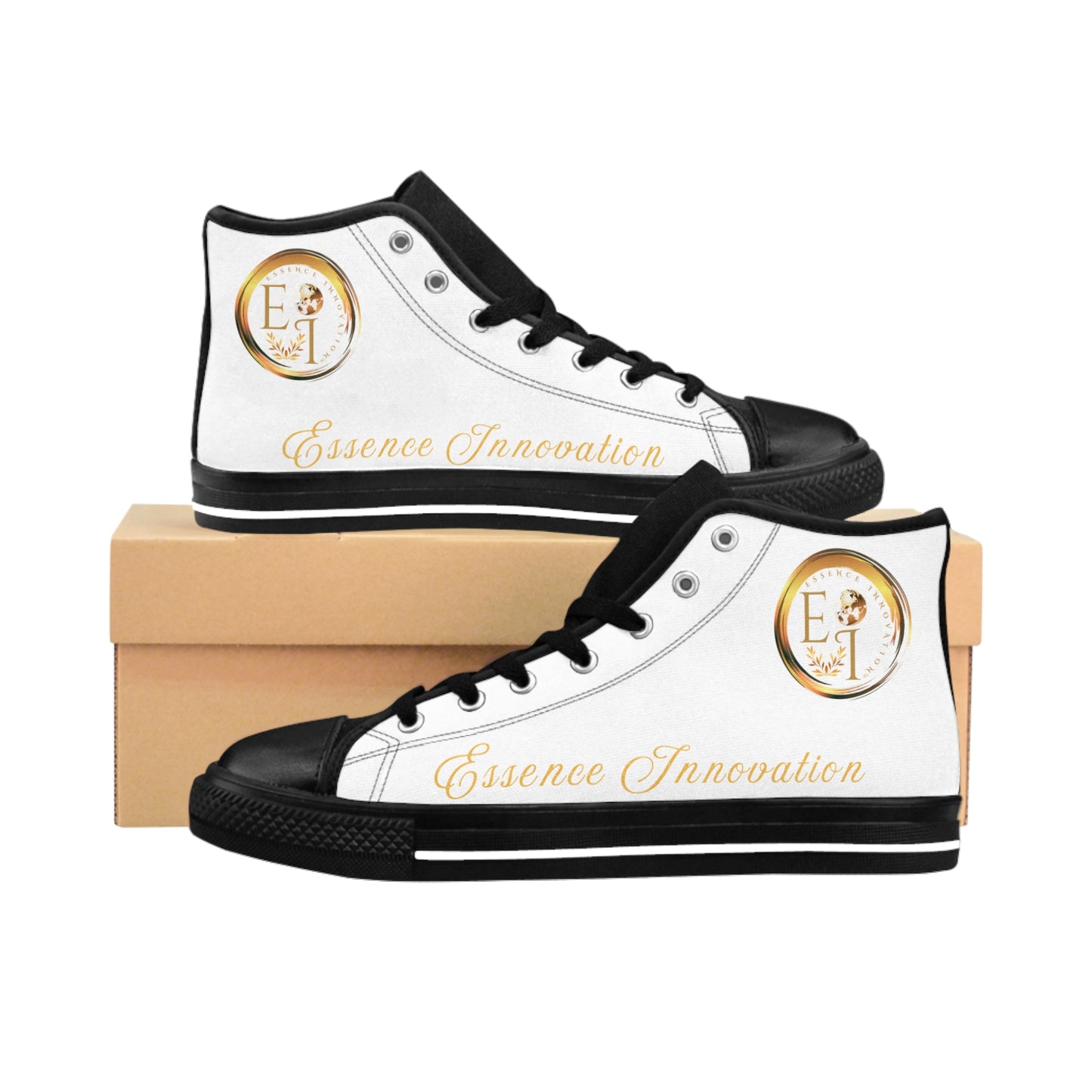 Ladies Essence Innovation Classics | White | Black Sole HighTops