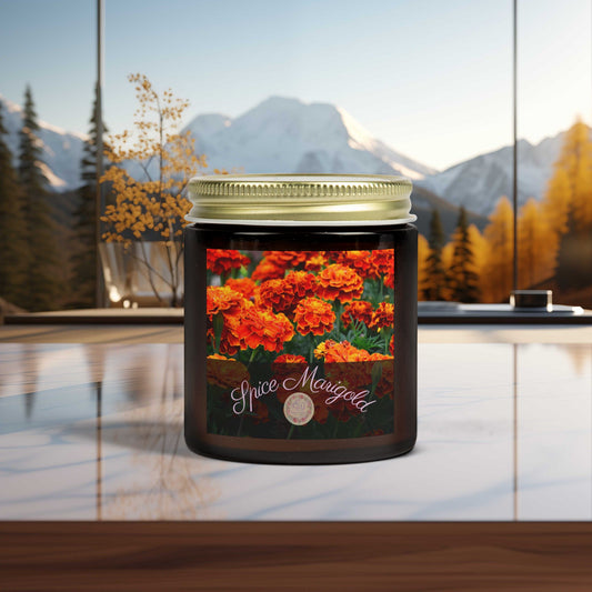 Fragrant Flower | Spicehaven Candle | Marigold | 4oz, 9oz