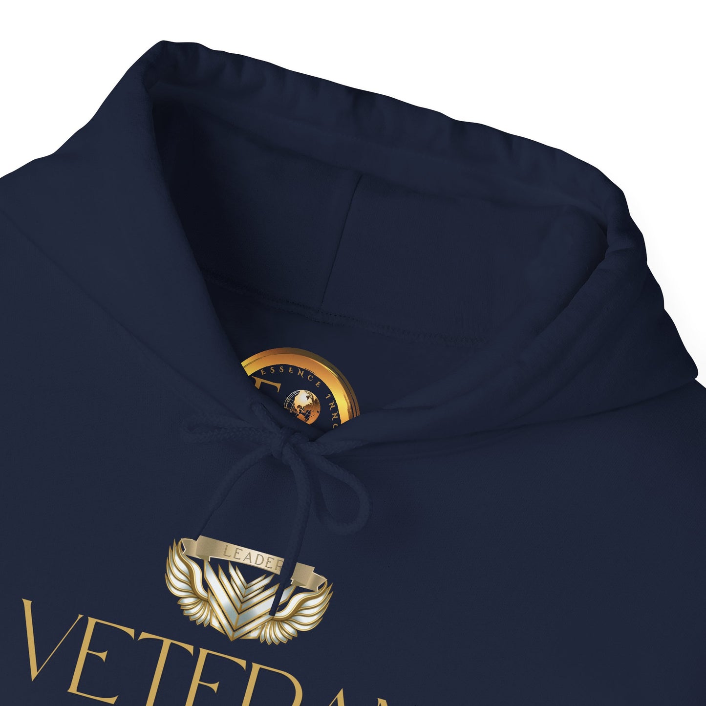 Veteran Qualities Leader Four | Navy Hoodie | Military & Service Tribute