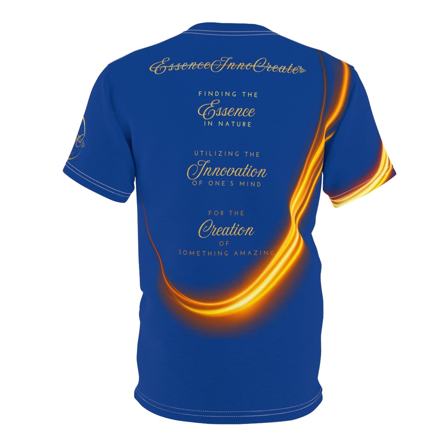 Dark Blue Trendsetters Flame Tee | EssenceInnoCreate