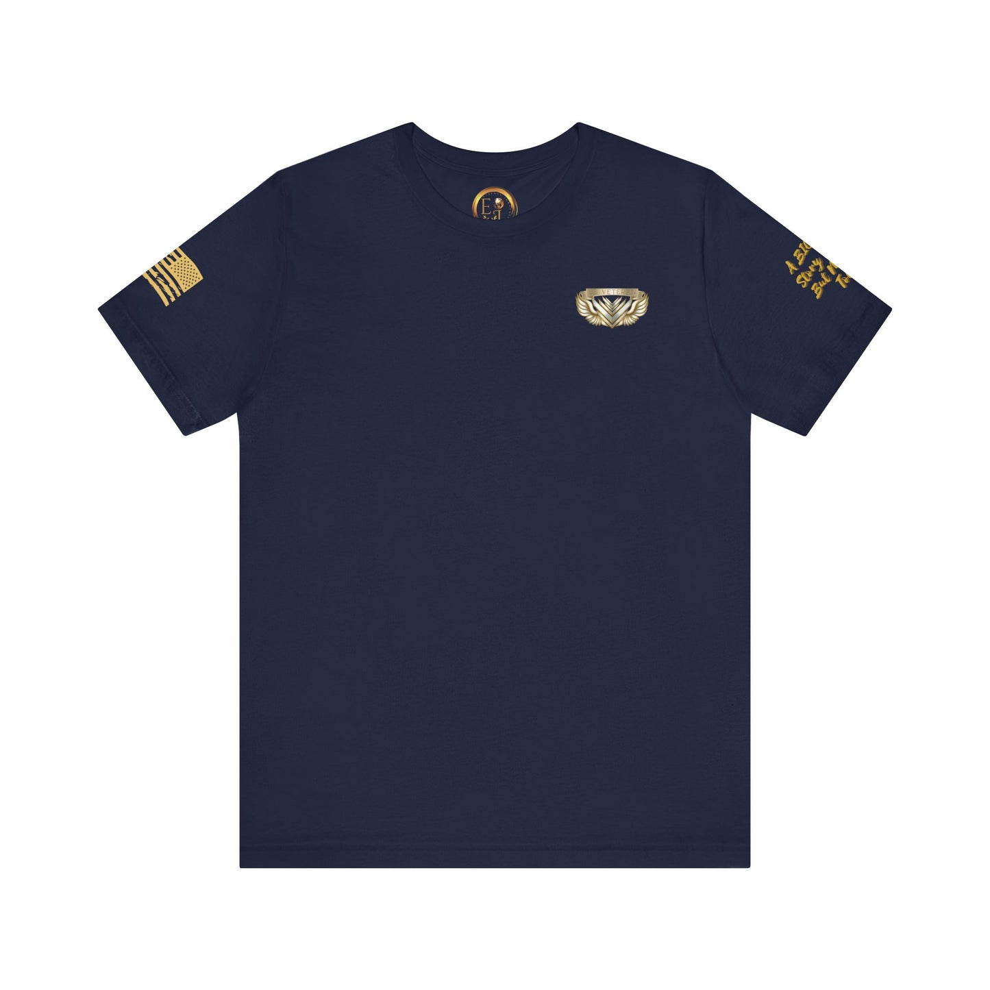 Essence Navy Veteran Tee – Deep Patriotic T-Shirt