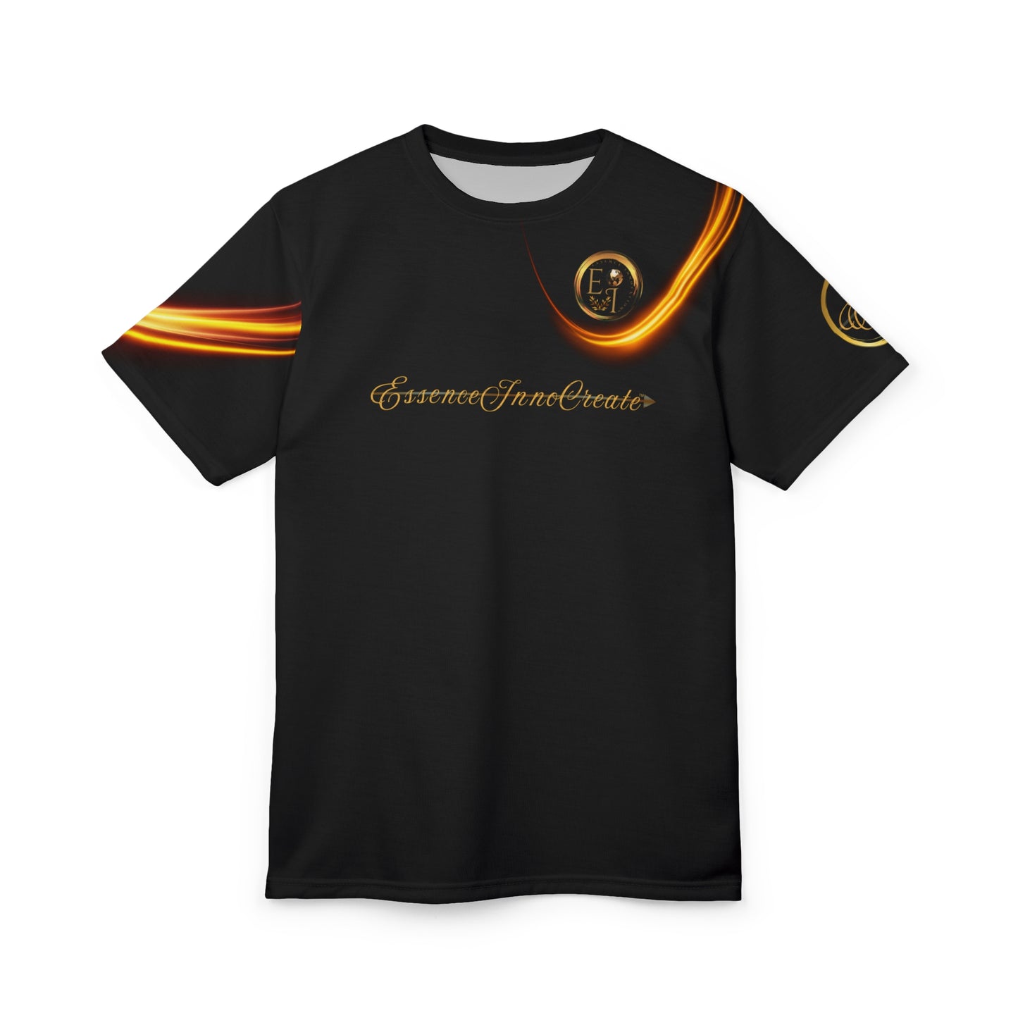 Black Trendsetters Flame Tee | EssenceInnoCreate
